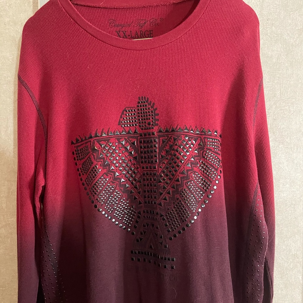 Cowgirl Tuff embellished shirt